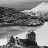 Grey Donan 2 original painting